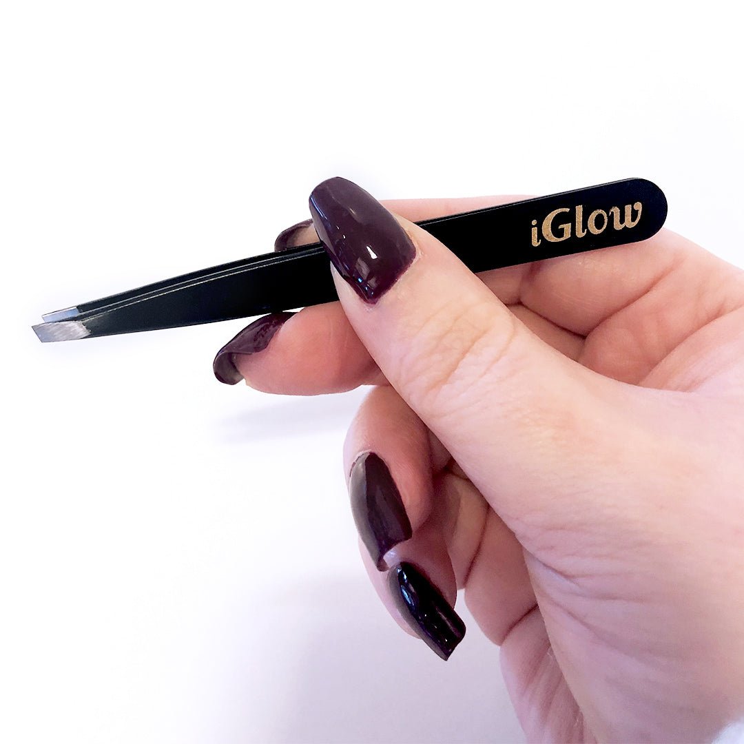 iGlow Brow Maximizer + iGlow Slanted Tweezer - iGlow Cosmetics