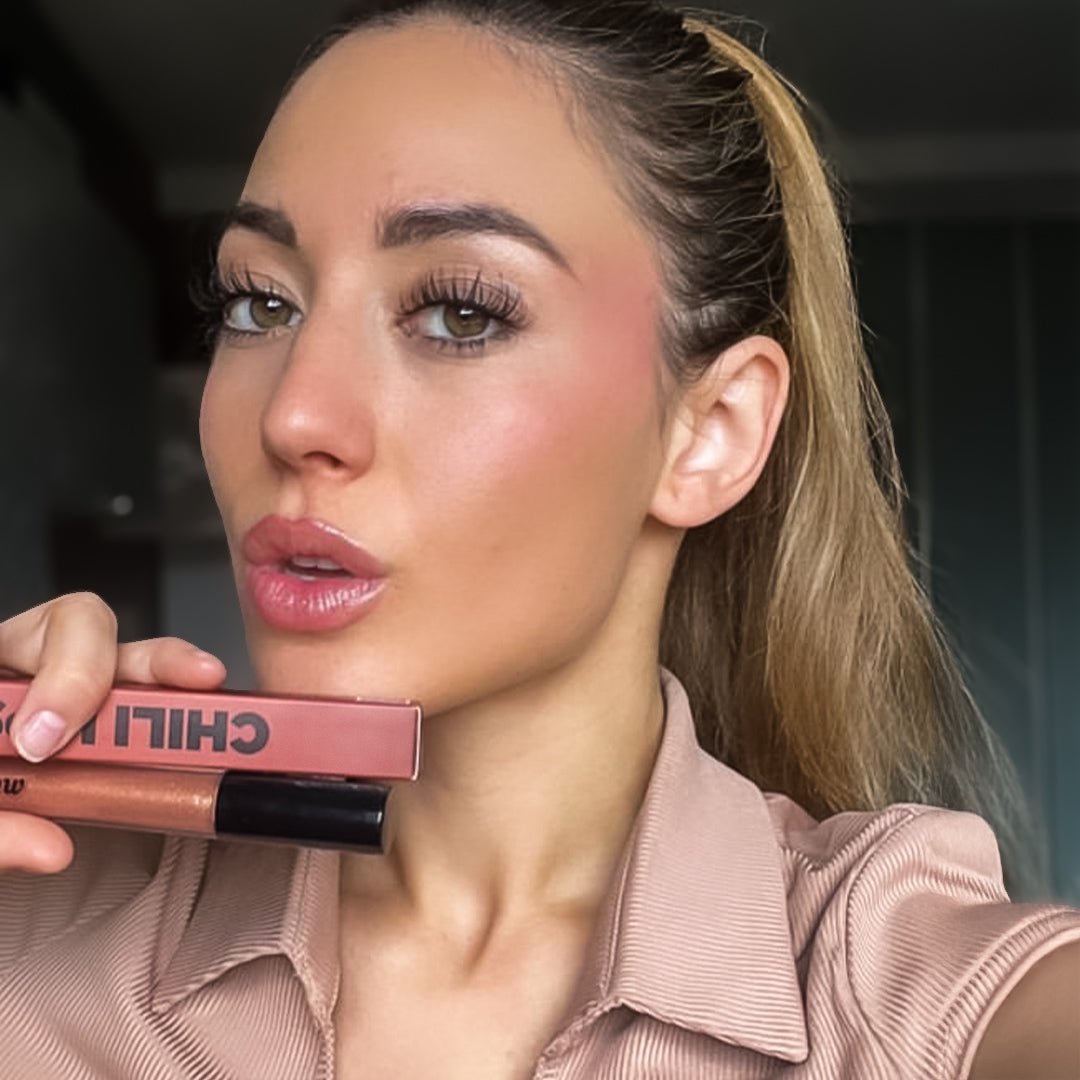 iGlow Chili Lips - Lip Plumper - Sparkling Amber - iGlow Cosmetics