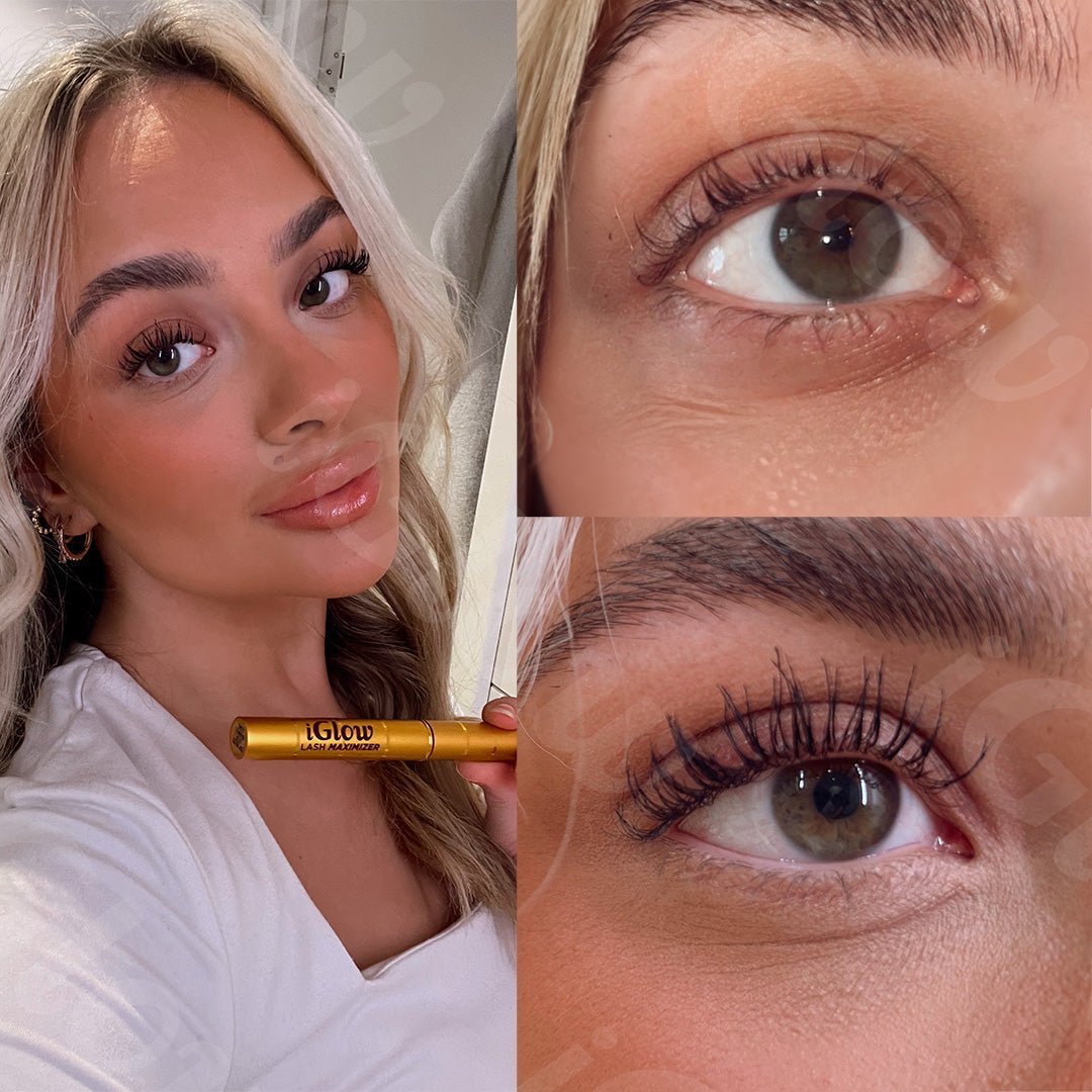 iGlow Lash Maximizer and free iGlow Eyelash Curler - iGlow Cosmetics