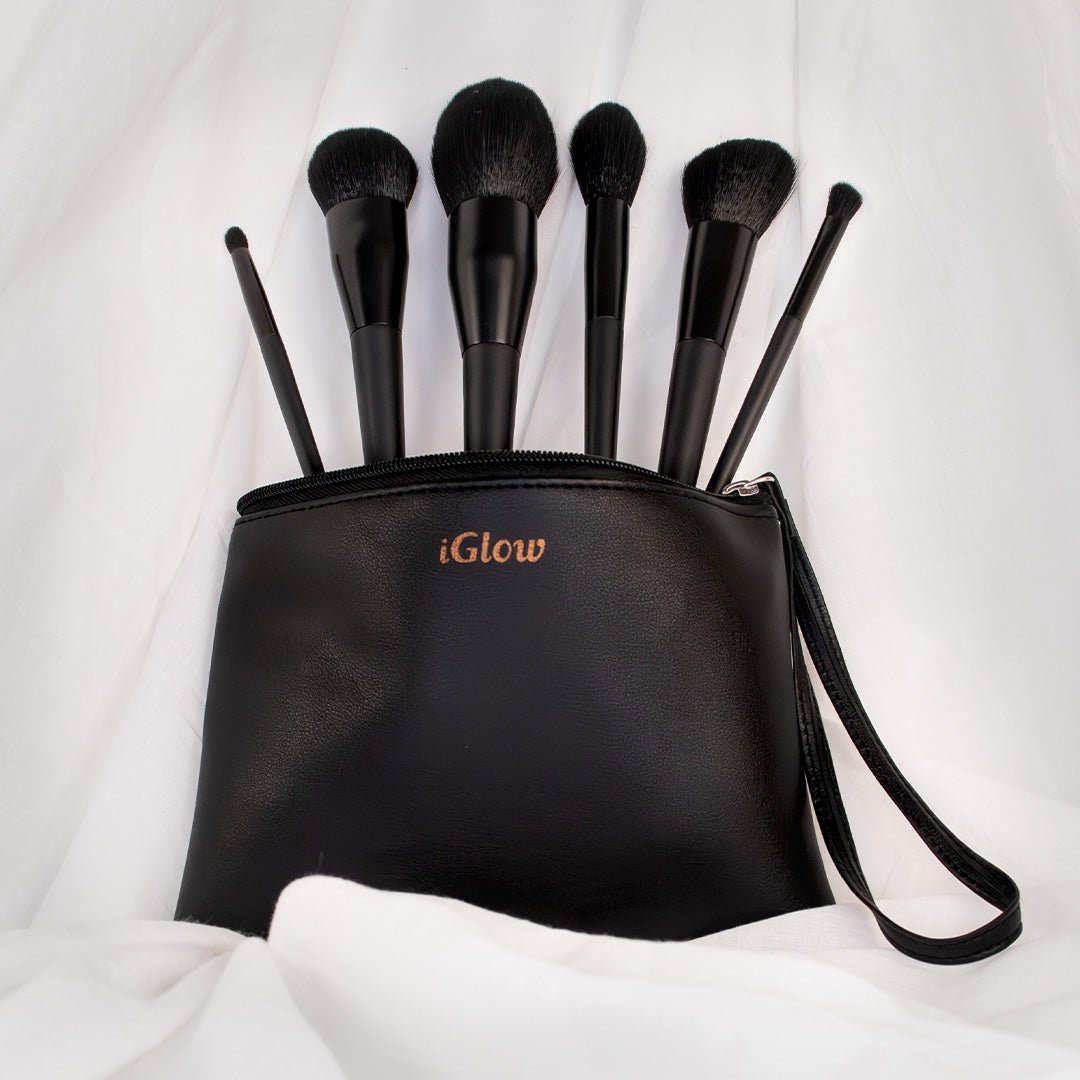 iGlow Makeup Brush Set - iGlow Cosmetics