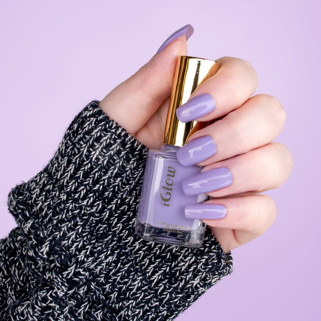 iGlow Nailpolish - Fairy Lavender - iGlow Cosmetics