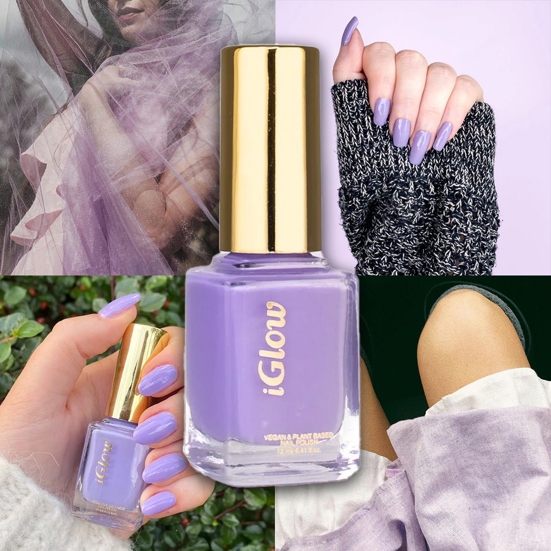iGlow Nailpolish - Fairy Lavender - iGlow Cosmetics