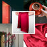iGlow Silk Pillowcase - Red Desire - iGlow Cosmetics