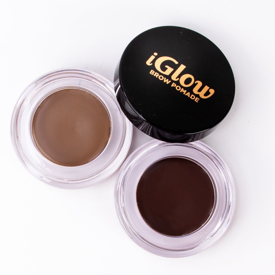 iGlow Brow Pomade - Dark Brown - iGlow Cosmetics