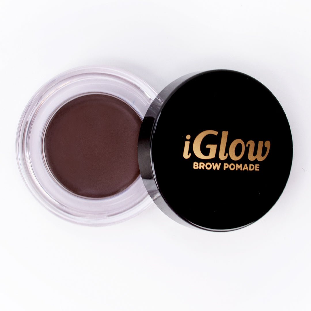 iGlow Brow Pomade - Dark Brown - iGlow Cosmetics