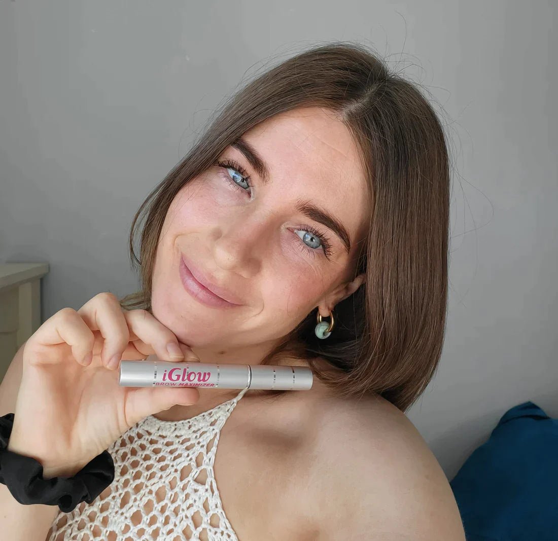iGlow Brow serum + Brow Pencil Taupe + Pomade Light Brown - iGlow Cosmetics