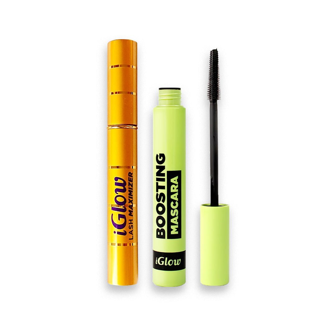 iGlow Lash Maximizer and free iGlow Boosting Mascara - iGlow Cosmetics