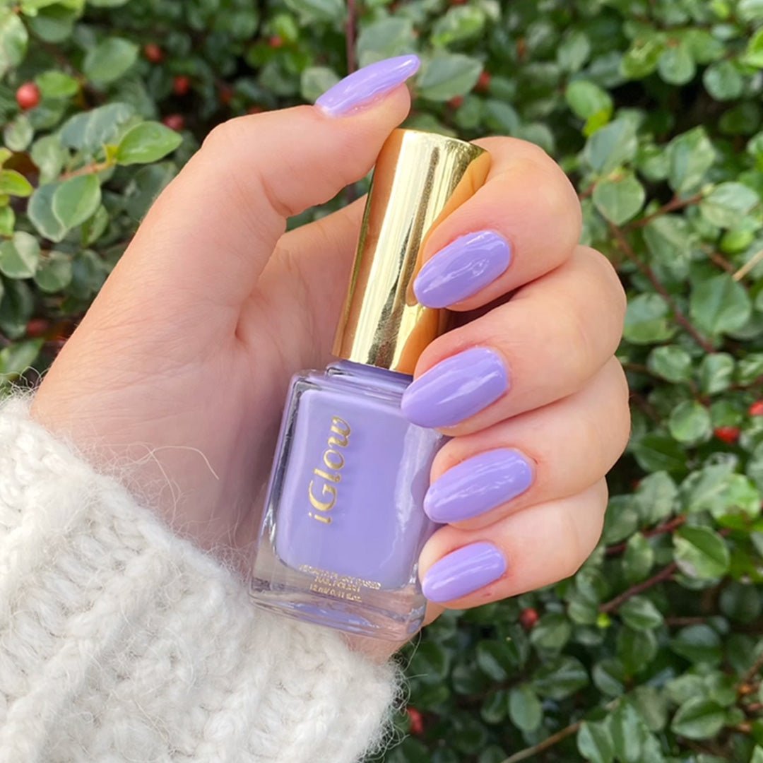 iGlow Nailpolish - Fairy Lavender - iGlow Cosmetics