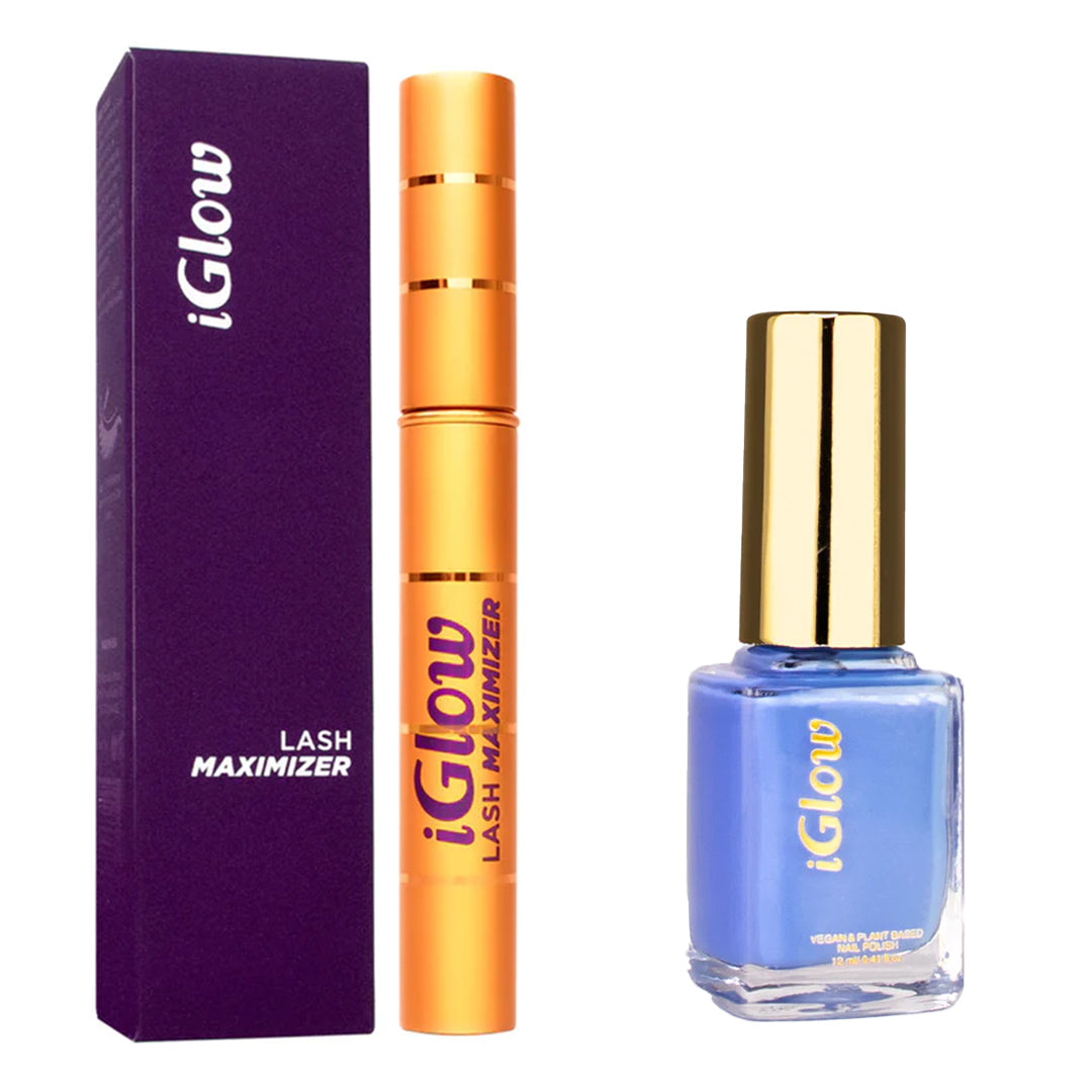 iGlow Lash serum + iGlow Nailpolish - Blue Angel