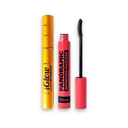 iGlow Lash Maximizer and FREE iGlow Panoramic Mascara - iGlow Cosmetics
