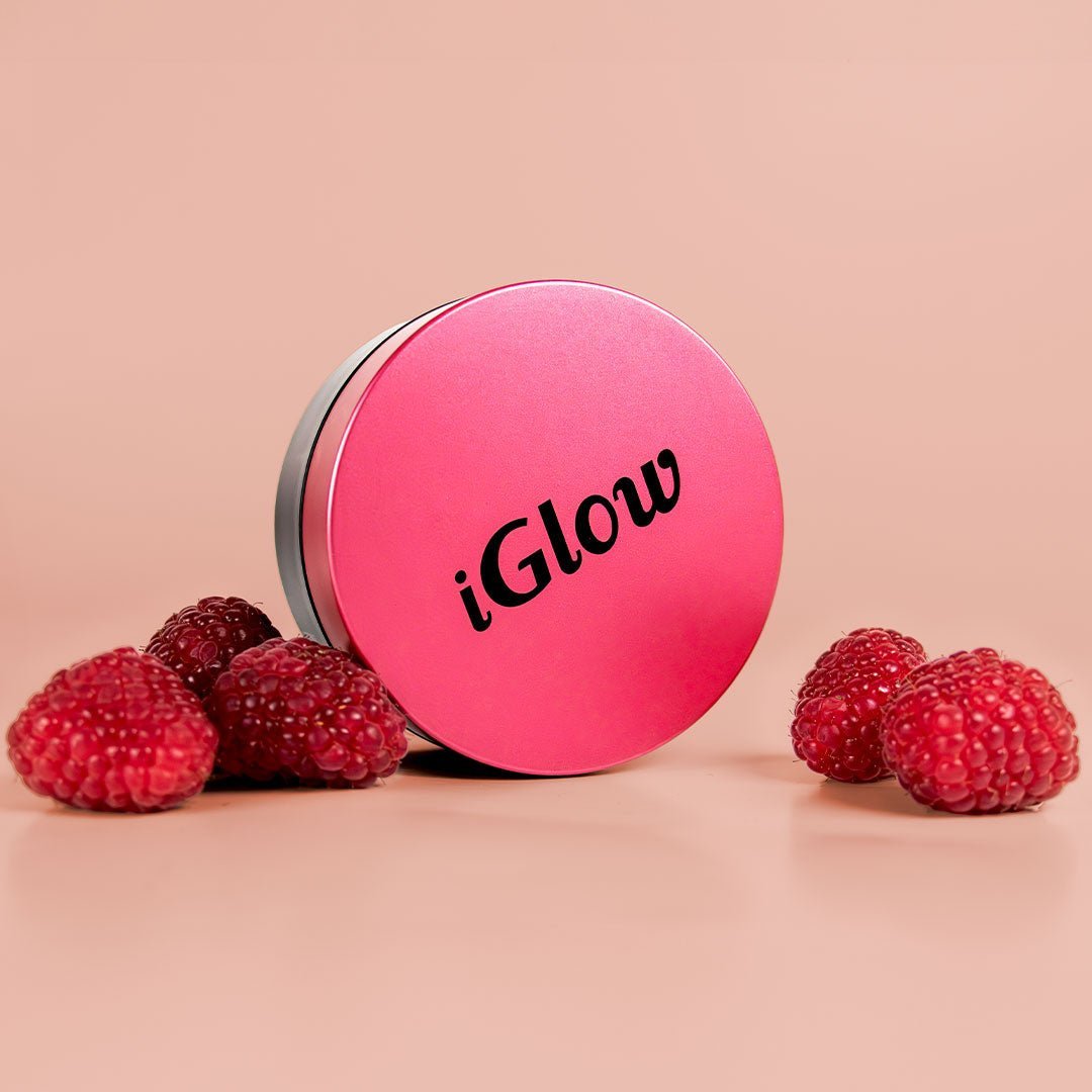 2x iGlow Refreshing Raspberry Eye Patches - iGlow Cosmetics