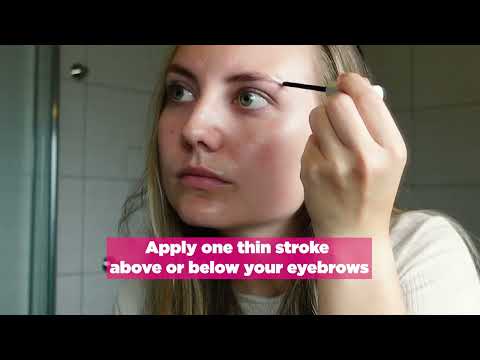 Video on how to use the iGlow Brow Maximizer brow serum