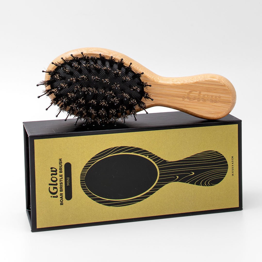 iGlow Hairbrush Mini - iGlow Cosmetics