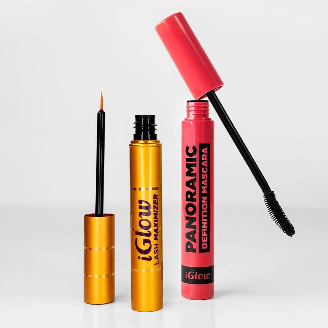 iGlow Lash Maximizer and iGlow Panoramic Mascara - iGlow Cosmetics