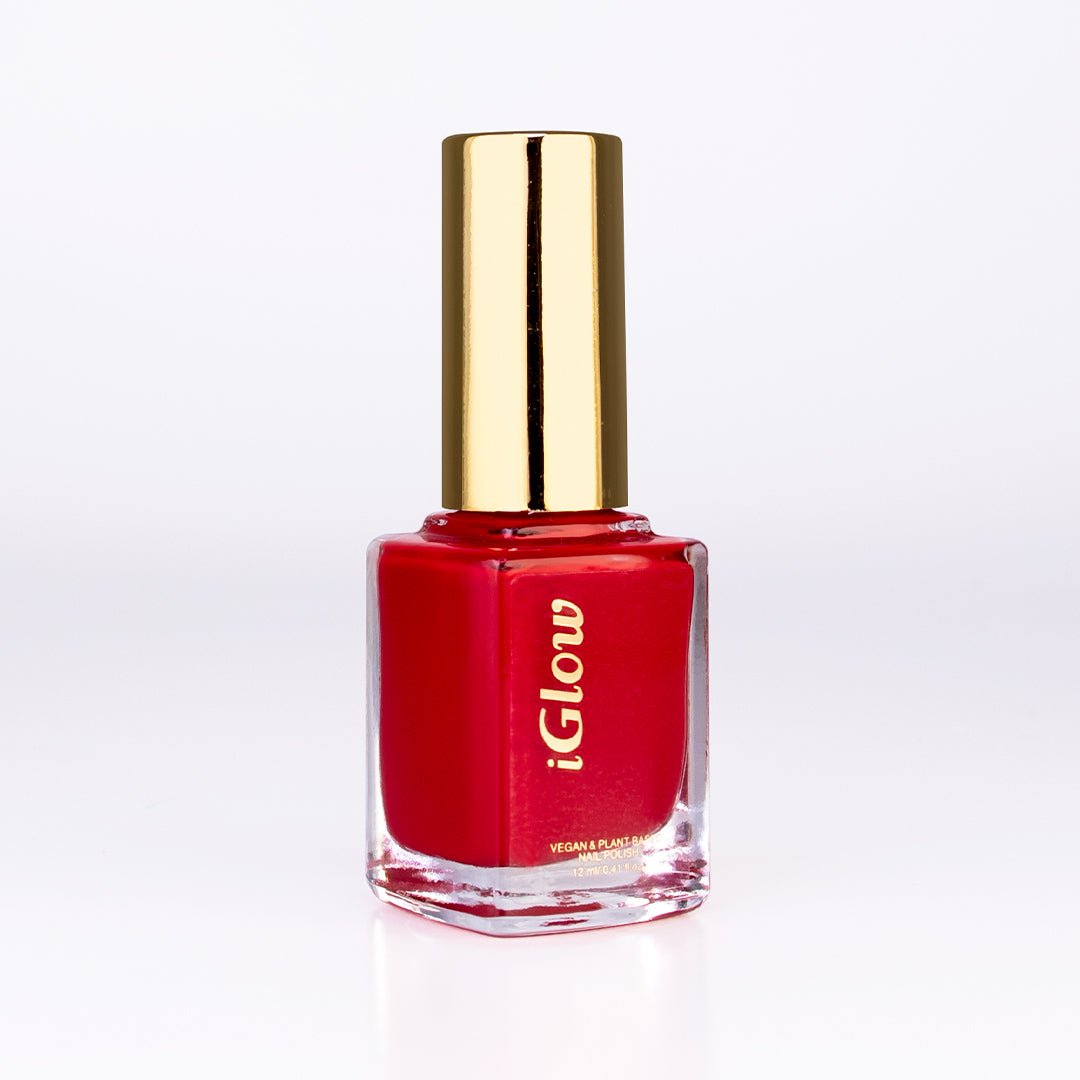 iGlow Nailpolish - Brave Red - iGlow Cosmetics