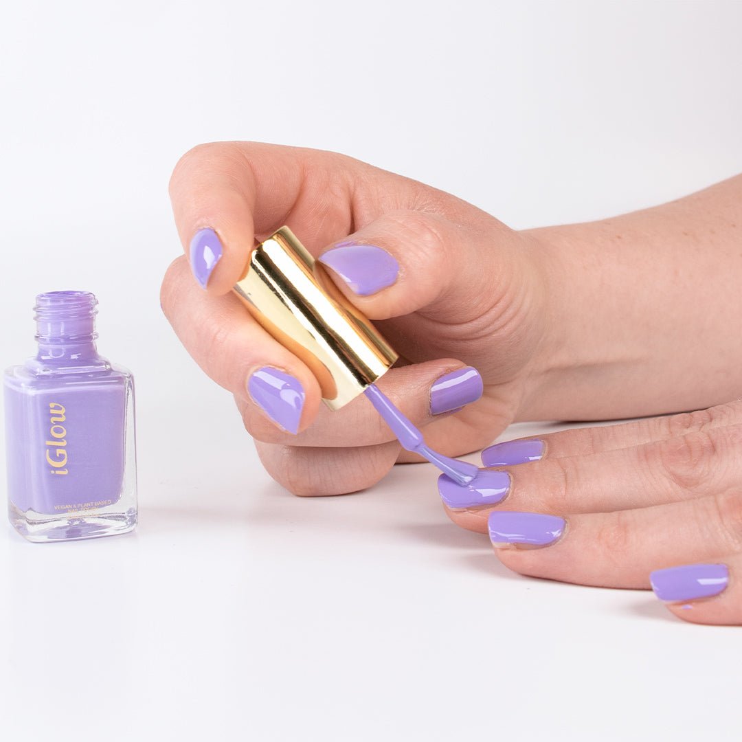 iGlow Nailpolish - Fairy Lavender – iGlow Cosmetics