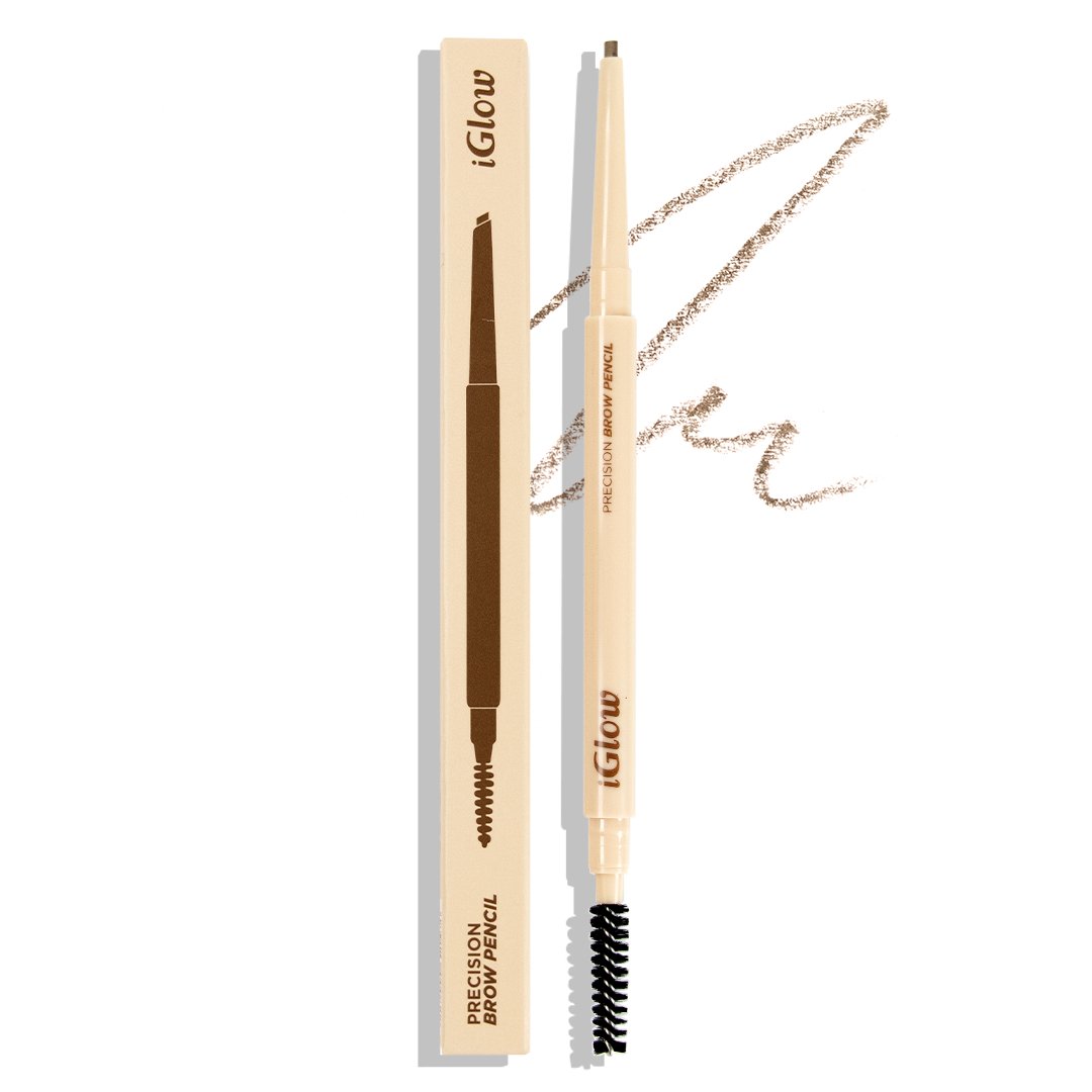 iGlow Precision Brow Pencil - Taupe - iGlow Cosmetics