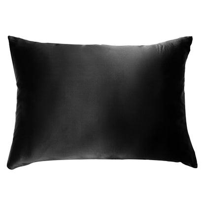 iGlow Silk Pillowcase - Black Night - iGlow Cosmetics