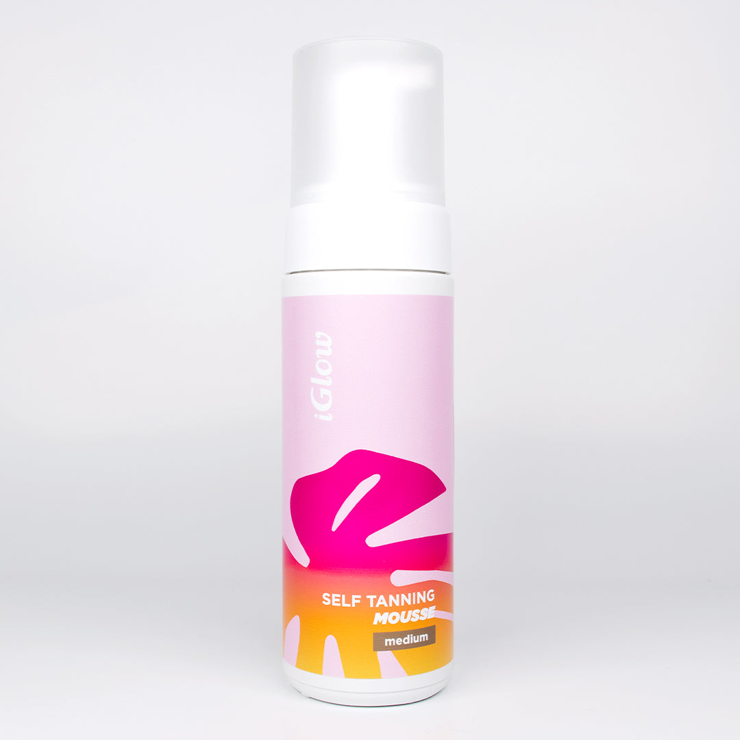 iGlow Self Tanning Mousse - Medium - iGlow Cosmetics iGlow Cosmetics iGlow Cosmetics