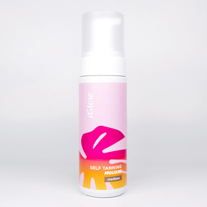 iGlow Self Tanning Mousse - Medium - iGlow Cosmetics iGlow Cosmetics iGlow Cosmetics